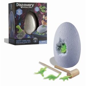 Discovery #MINDBLOWN: Giant Dino Egg Excavation Kit (13-Piece Dig Activity Kit)